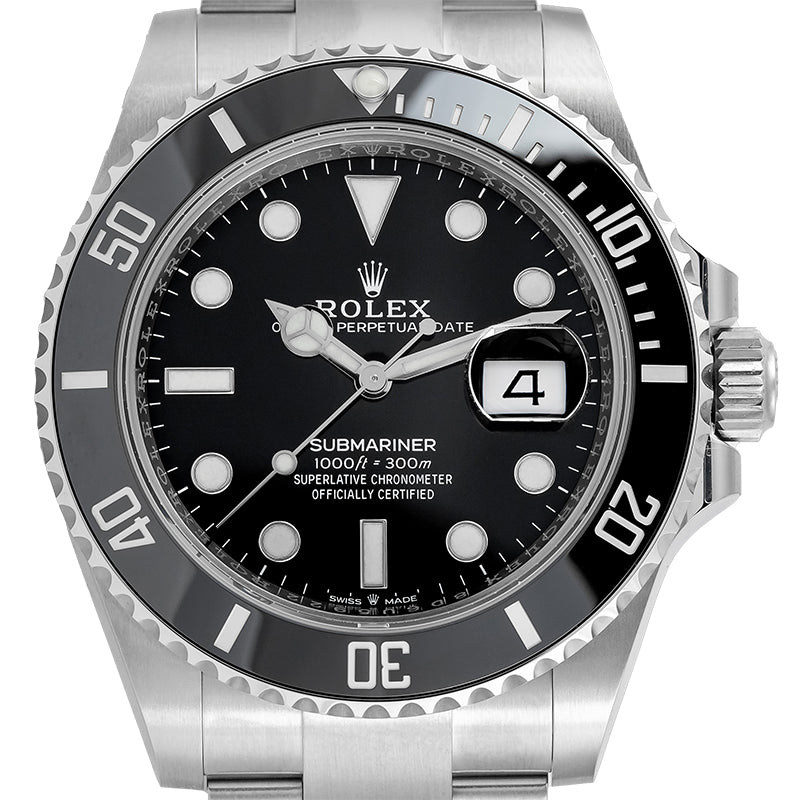 Rolex Submariner Date Black Dial 41mm Stainless Steel 126610LN