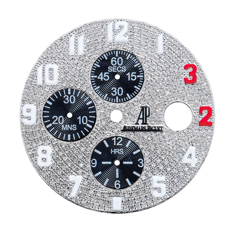 Custom Diamond-Paved Dial for Royal Oak Offshore Shaquille O'Neal