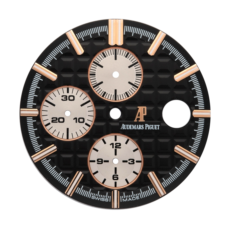 Factory Black Dial for Audemars Piguet Royal Oak Offshore 44